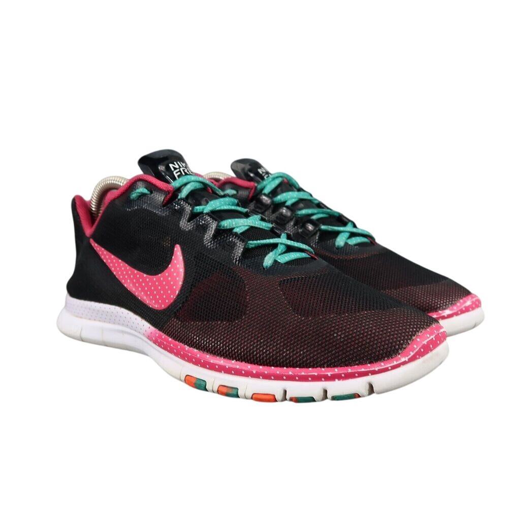 Nike Shoes Womens 8 Athletic Trainers Free 3.0 Advantage Running Sneaker Black